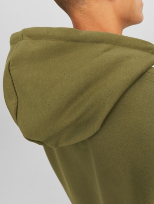 JCOLOGAN AW23 SWEAT HOOD 176251 Olive Br