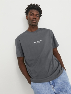 JORVESTERBRO TEE SS CREW NECK 176597 Iron Gat