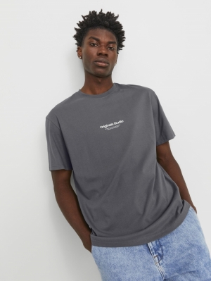 JORVESTERBRO TEE SS CREW NECK 176597 Iron Gat