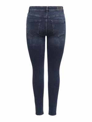 ONLBLUSH MID SKINNY DNM REA409 263995 Blue Bla