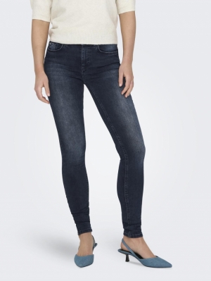 ONLBLUSH MID SKINNY DNM REA409 263995 Blue Bla