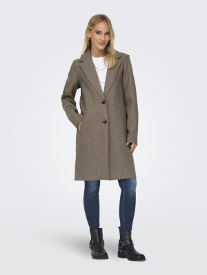 ONLCARRIE BONDED COAT OTW NOOS 193792003 Carib