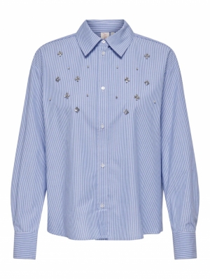 ONLESTA LS DETAIL SHIRT WVN 206573001 Light