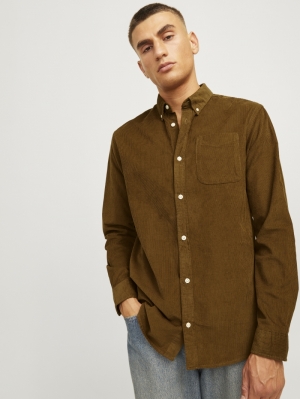 JJECLASSIC CORD SHIRT LS SN 176054 Monks Ro