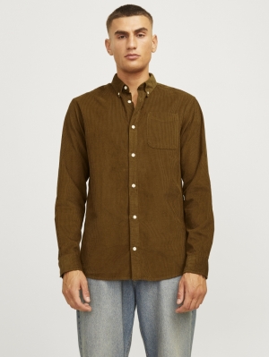 JJECLASSIC CORD SHIRT LS SN 176054 Monks Ro