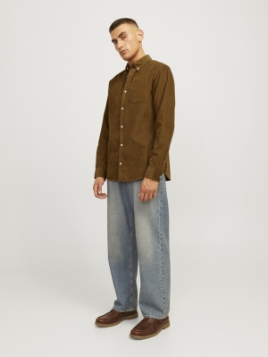 JJECLASSIC CORD SHIRT LS SN 176054 Monks Ro