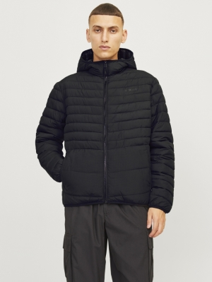 JJESTATE PACKABLE PUFFER HOOD 178012 Black