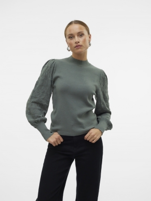 VMLIMONE LS HIGHNECK PULLOVER 175629 Balsam G