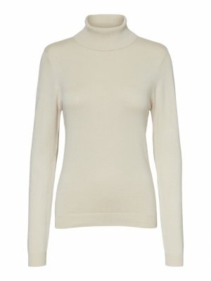 VMGLORY LS ROLLNECK BLOUSE GA 222913 Birch