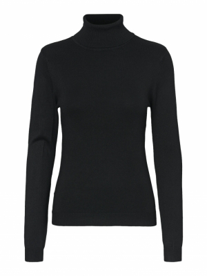 VMGLORY LS ROLLNECK BLOUSE GA 177868 Black