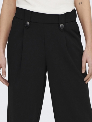 ONLSANIA BUTTON PANT JRS 177911 Black