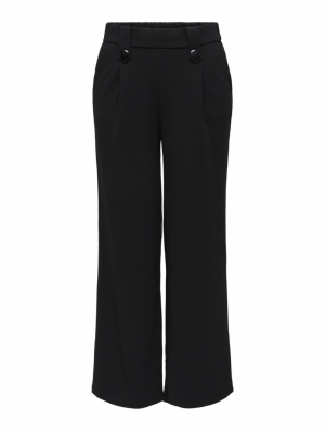 ONLSANIA BUTTON PANT JRS 177911 Black