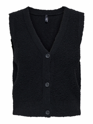 ONLALVILDA SL WAISTCOAT CC KNT 177911 Black