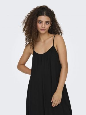 ONLNIKI STRAP MAXI DRESS WVN 177911 Black
